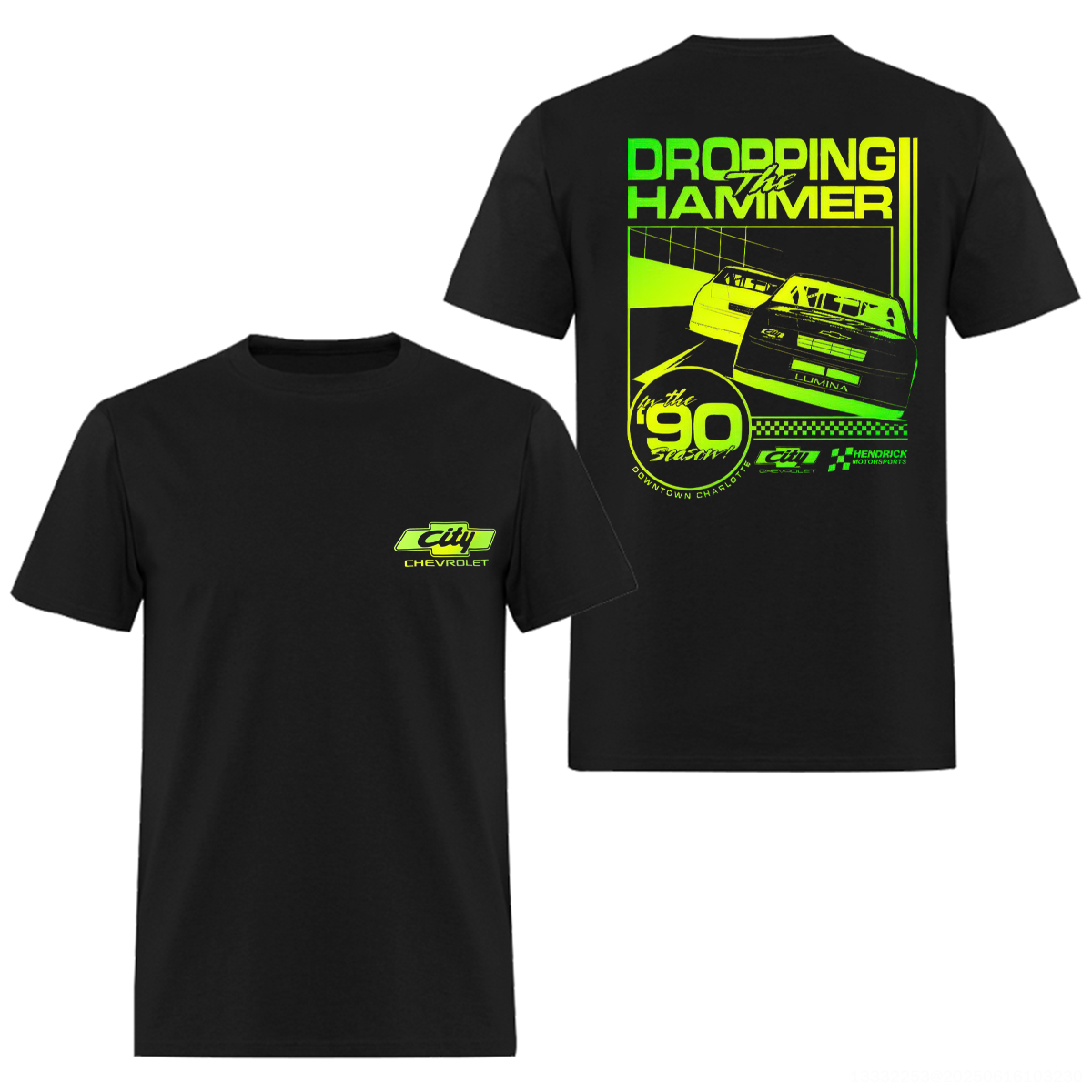 City Chevrolet Dropping The Hammer Printed Men's T-Shirt Image - 1