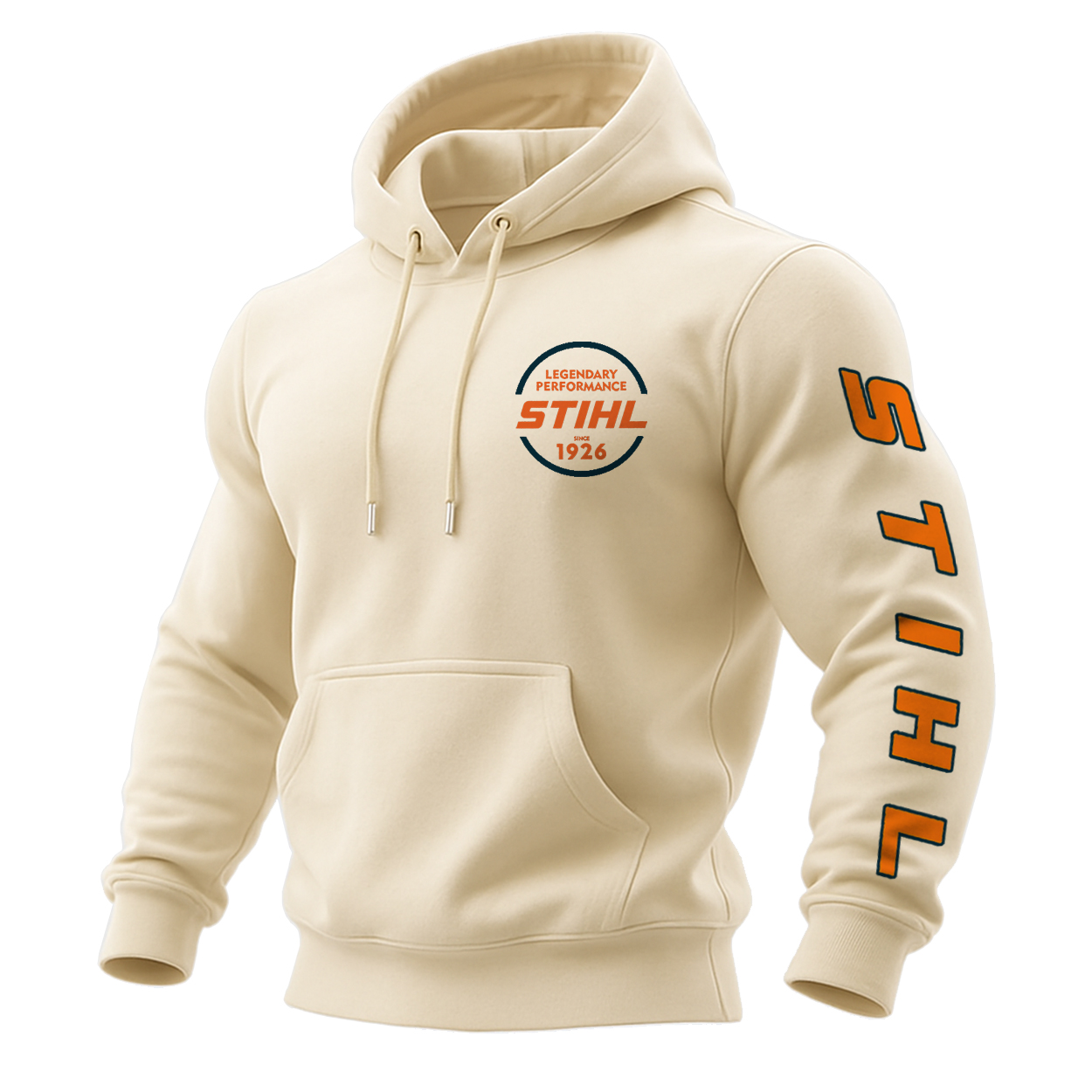 Stihl Chainsaws Printed Fleece-lined Unisex Hoodie Image - 2