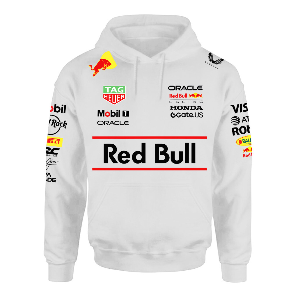 Oracle Red Bull Racing Printed Fleece-lined Unisex Hoodie Image - 5
