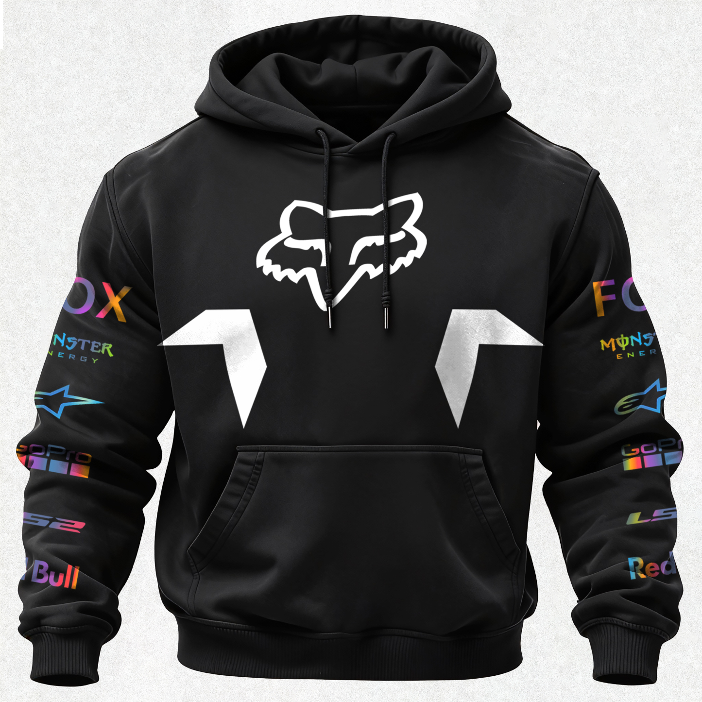 Fox Racing Printed Fleece-lined Unisex Hoodie Image - 2