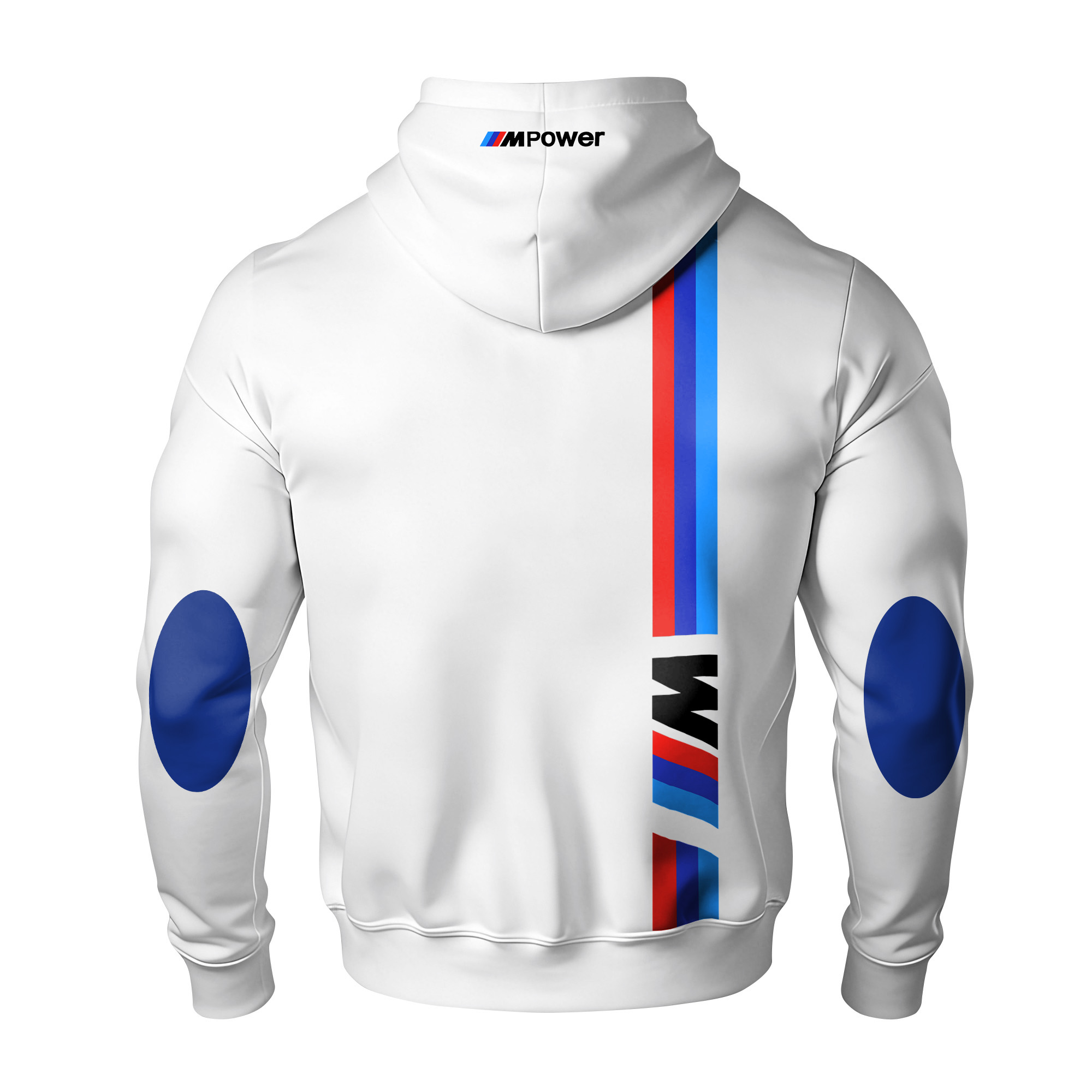 BMW Power Printed Fleece-lined Unisex Hoodie Image - 1