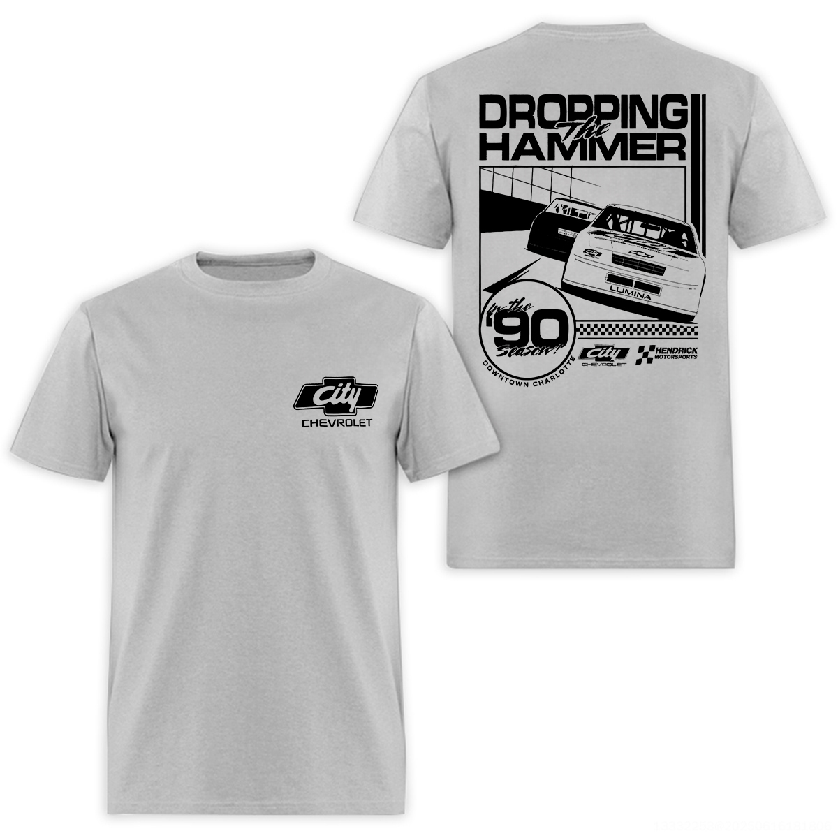 City Chevrolet Dropping The Hammer Printed Men's T-Shirt Image - 7