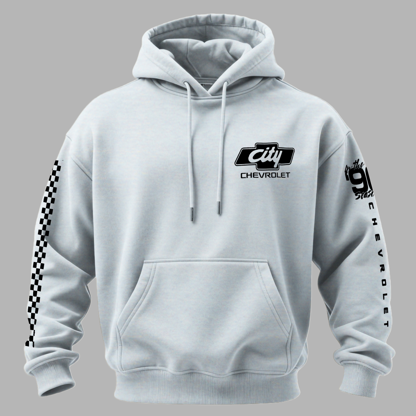 City Chevrolet Dropping the Hammer Printed Fleece-lined Unisex Hoodie Image - 13