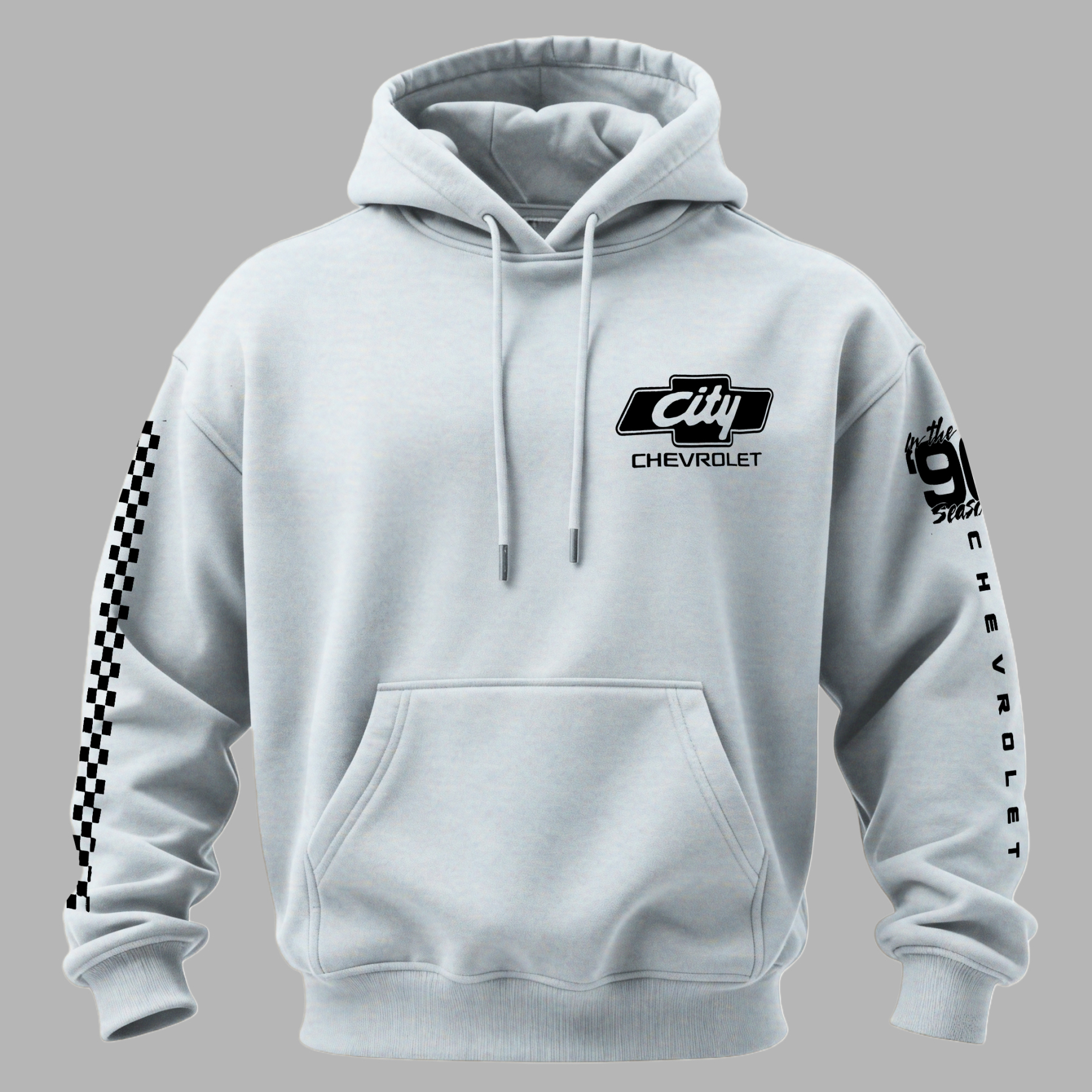 City Chevrolet Dropping the Hammer Printed Fleece-lined Unisex Hoodie Image - 13