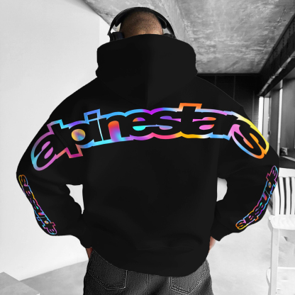 Alpinestars Vintage Printed Fleece-lined Unisex Hoodie Image - 5