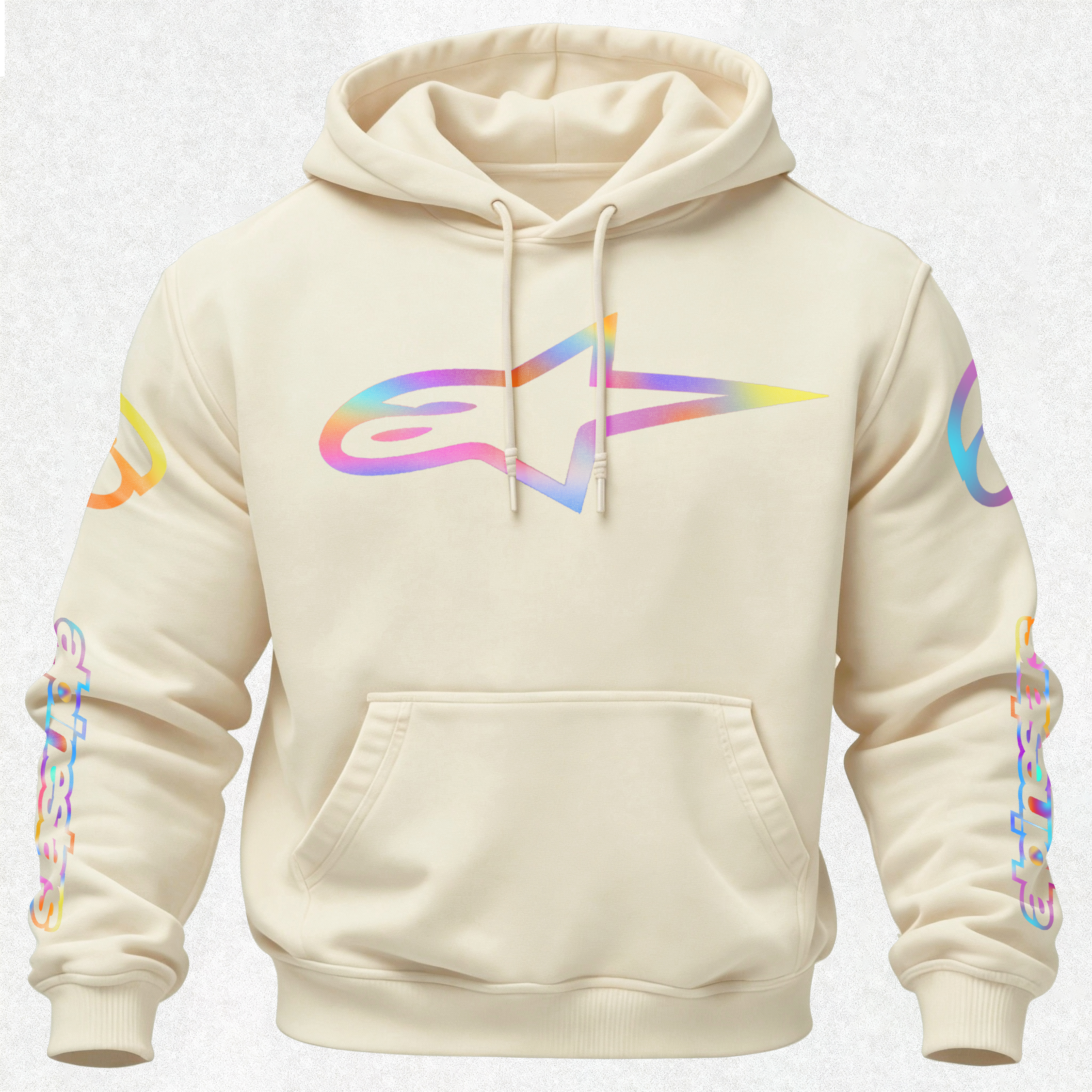 Alpinestars Vintage Printed Fleece-lined Unisex Hoodie Image - 11