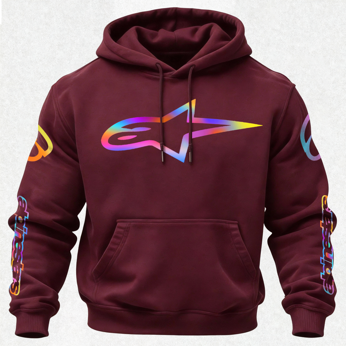 Alpinestars Vintage Printed Fleece-lined Unisex Hoodie Image - 29