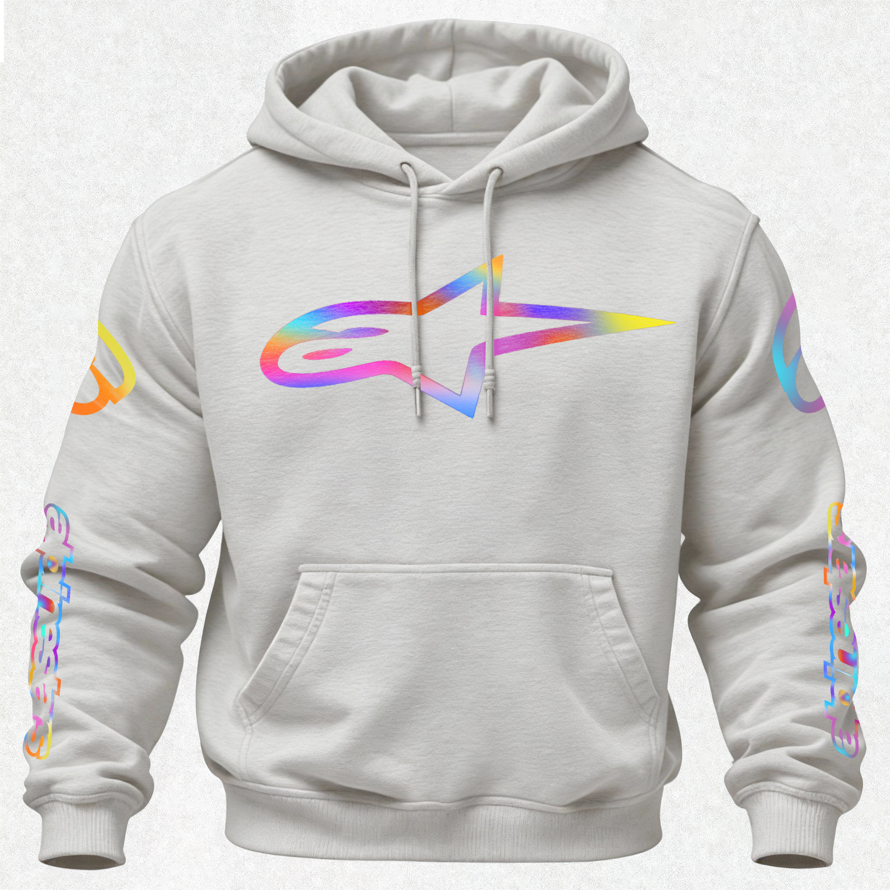 Alpinestars Vintage Printed Fleece-lined Unisex Hoodie Image - 13