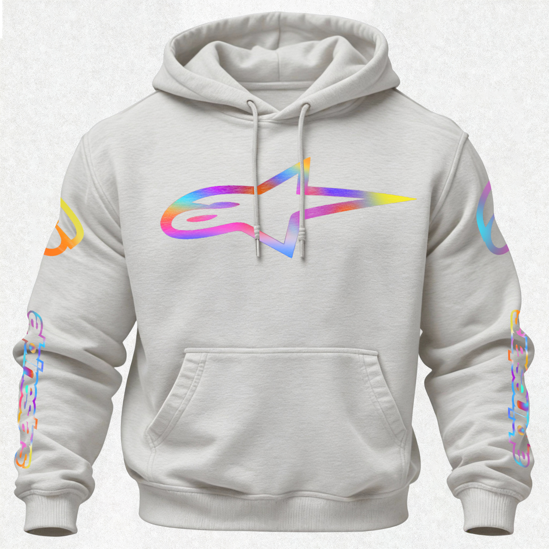 Alpinestars Vintage Printed Fleece-lined Unisex Hoodie Image - 13