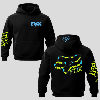 Fox Racing Printed Fleece-lined Unisex Hoodie Image - 1