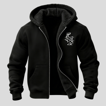 Fox Racing Printed Zippered Hooded Fleece Cardigan Image - 2