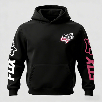 Fox Racing Printed Fleece-lined Unisex Hoodie Image - 2
