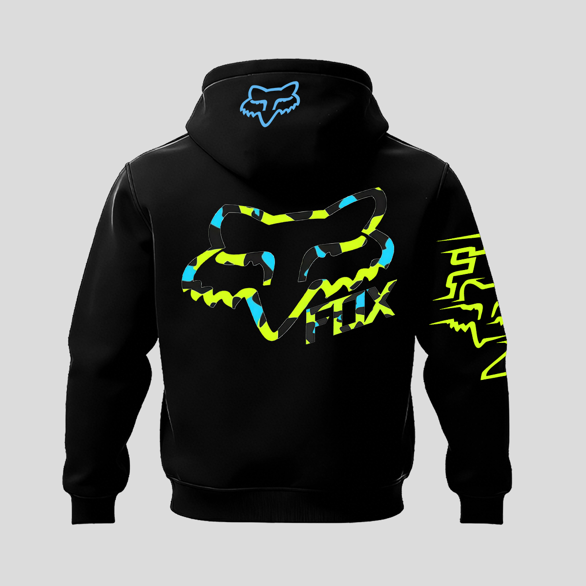 Fox Racing Printed Fleece-lined Unisex Hoodie Image - 3