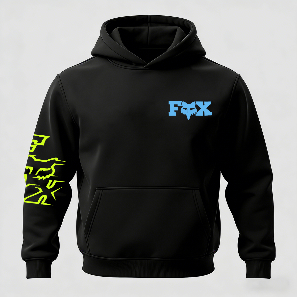 Fox Racing Printed Fleece-lined Unisex Hoodie Image - 2