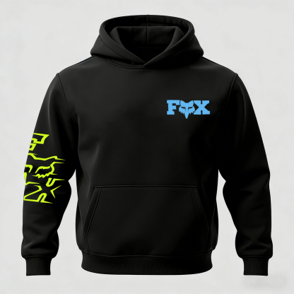 Fox Racing Printed Fleece-lined Unisex Hoodie Image - 2