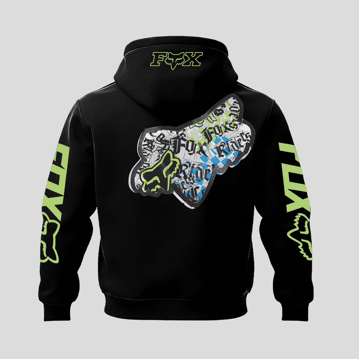 Fox Racing Printed Fleece-lined Unisex Hoodie Image - 3
