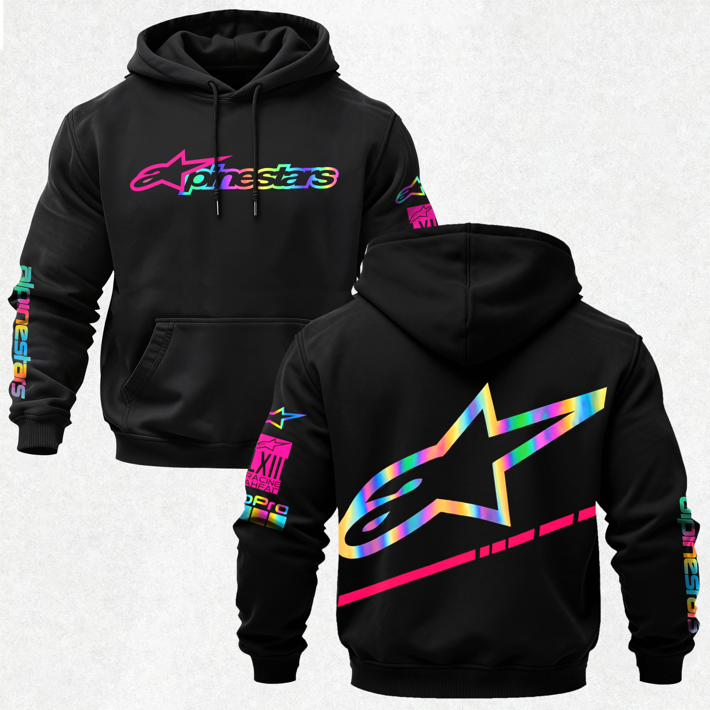Alpinestars Printed Fleece-lined Unisex Hoodie Image - 1