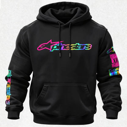Alpinestars Printed Fleece-lined Unisex Hoodie Image - 2