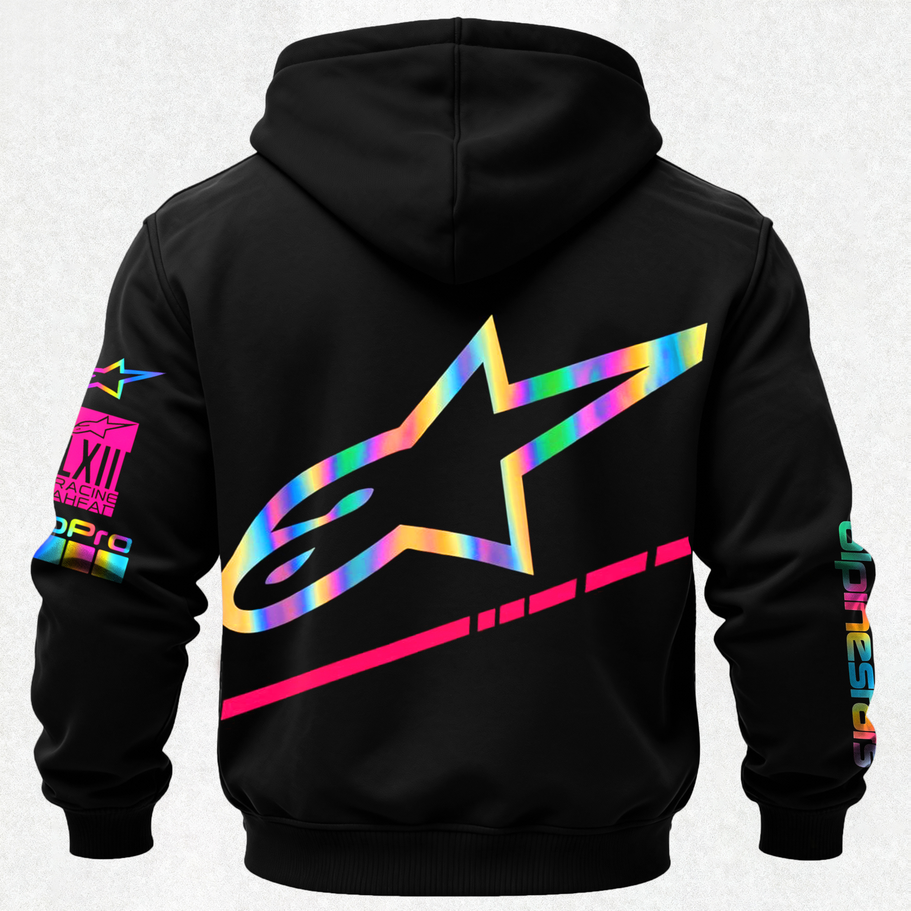 Alpinestars Printed Fleece-lined Unisex Hoodie Image - 3