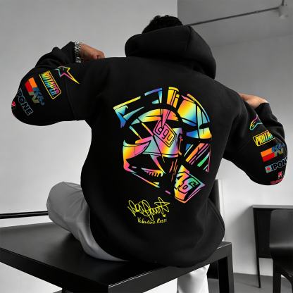 Alpinstars MotoGP Printed Fleece-lined Unisex Hoodie Image - 4