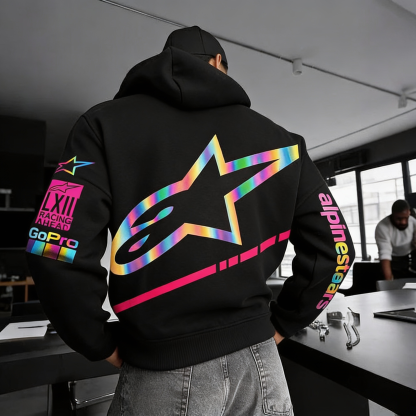 Alpinestars Printed Fleece-lined Unisex Hoodie Image - 4
