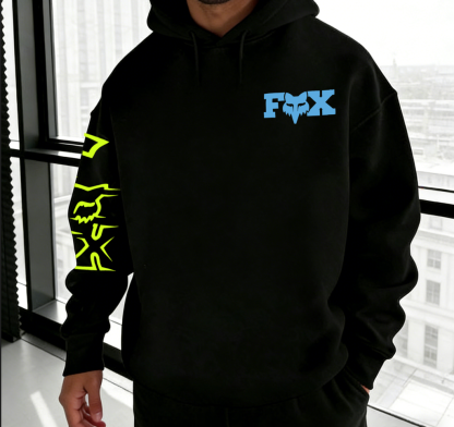 Fox Racing Printed Fleece-lined Unisex Hoodie Image - 5
