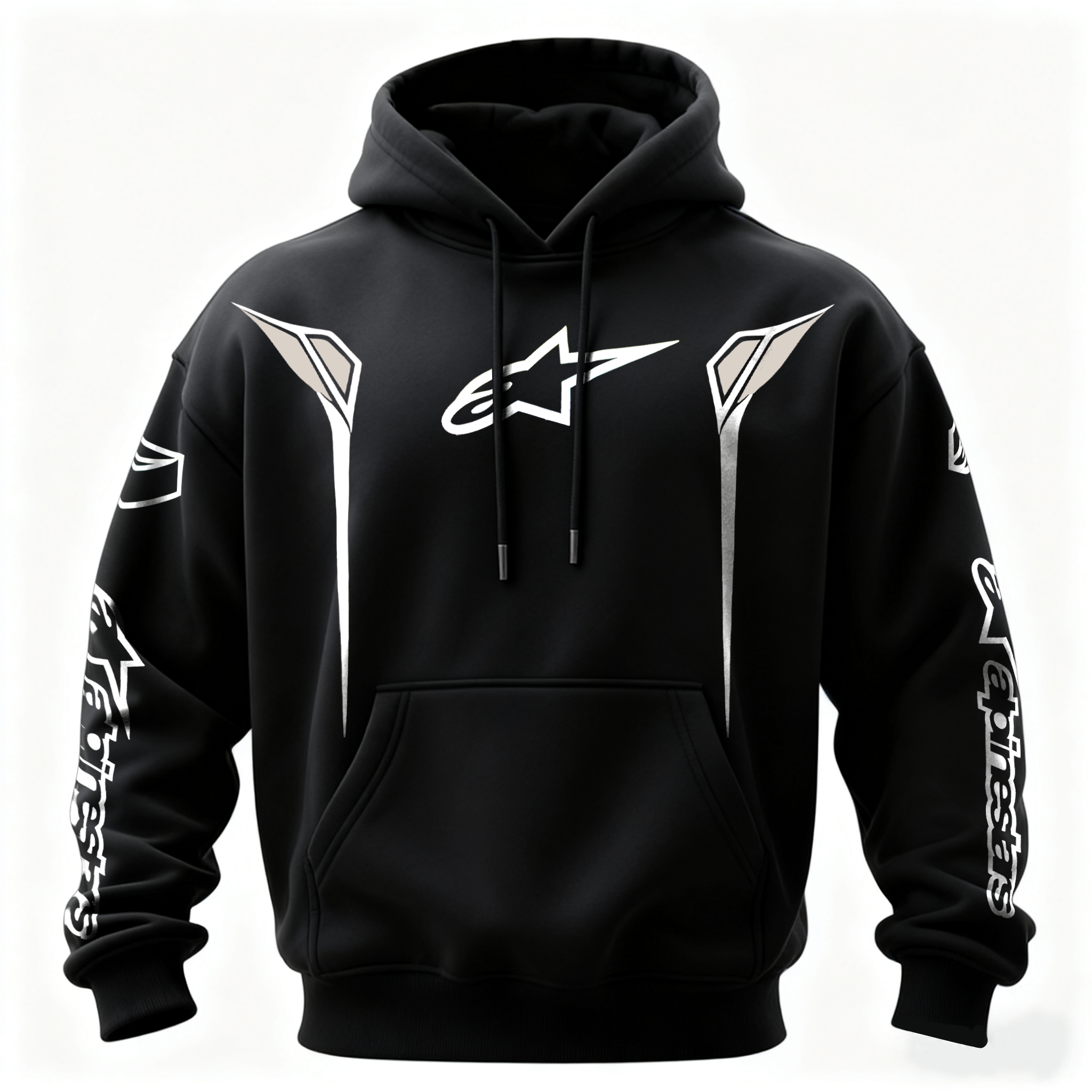 Alpinestars Printed Fleece-lined Unisex Hoodie