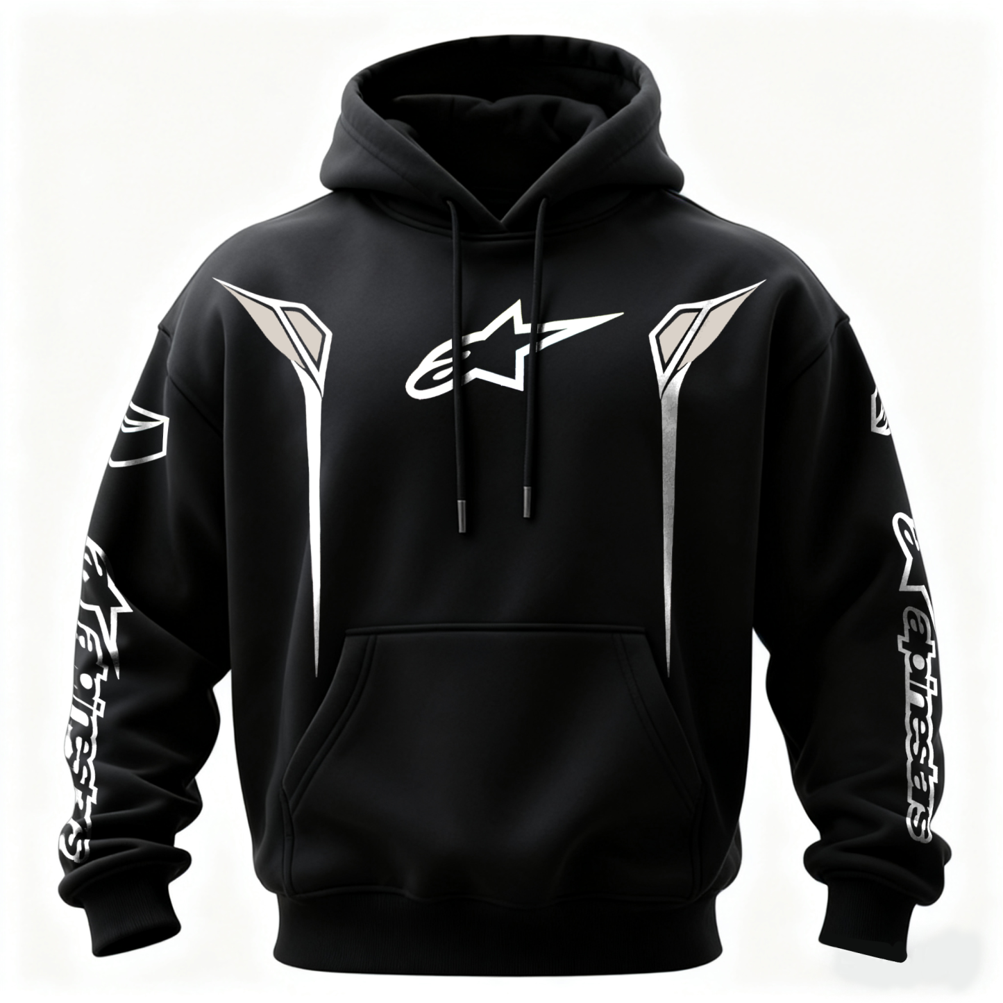 Alpinestars Printed Fleece-lined Unisex Hoodie