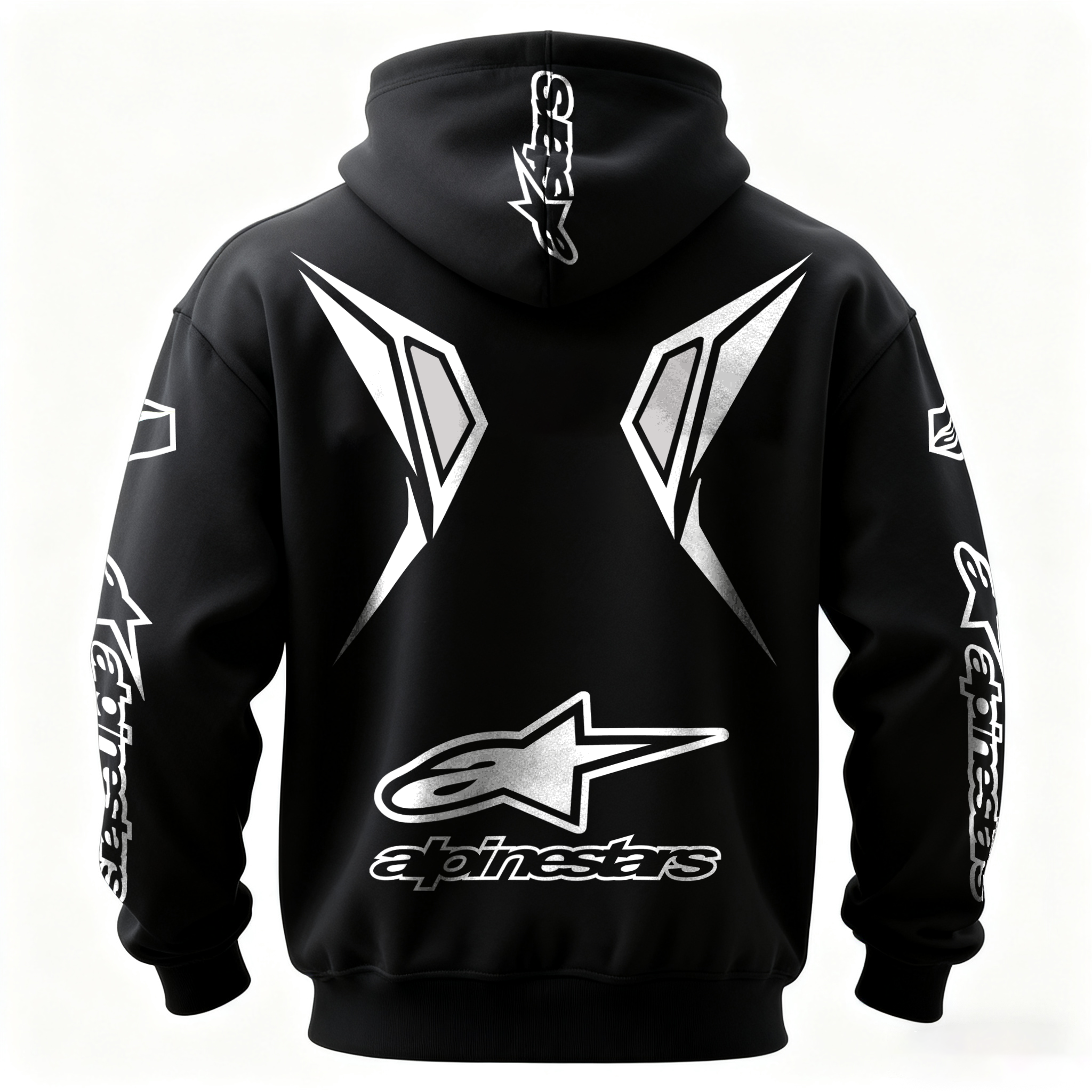 Alpinestars Printed Fleece-lined Unisex Hoodie