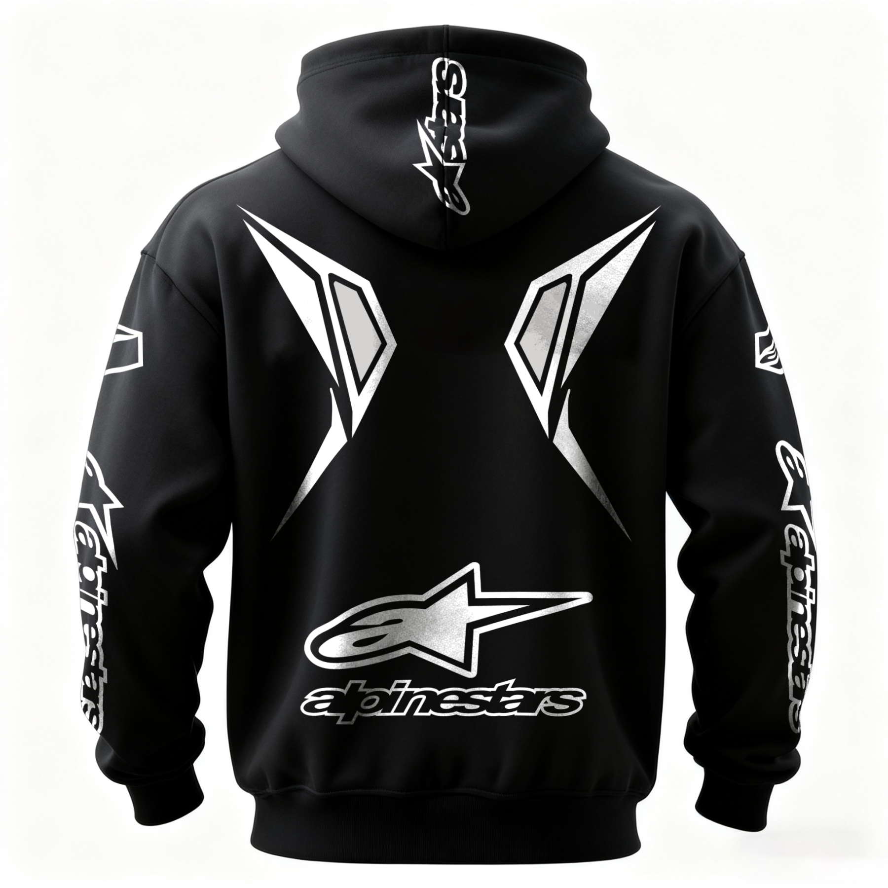 Alpinestars Printed Fleece-lined Unisex Hoodie
