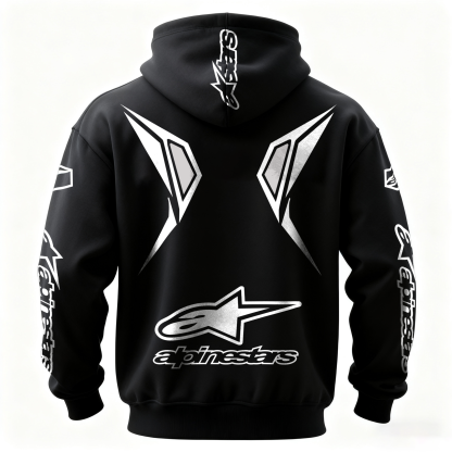Alpinestars Printed Fleece-lined Unisex Hoodie