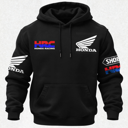 Honda Factory Racing Printed Fleece-lined Unisex Hoodie Image - 3