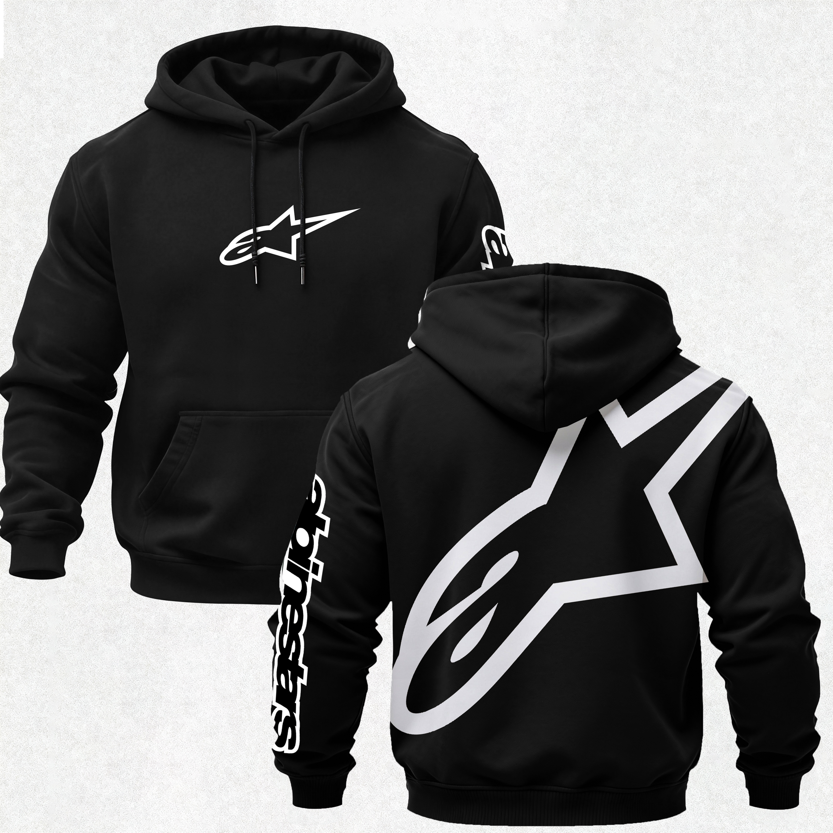 Alpinestars Printed Fleece-lined Unisex Hoodie Image - 1