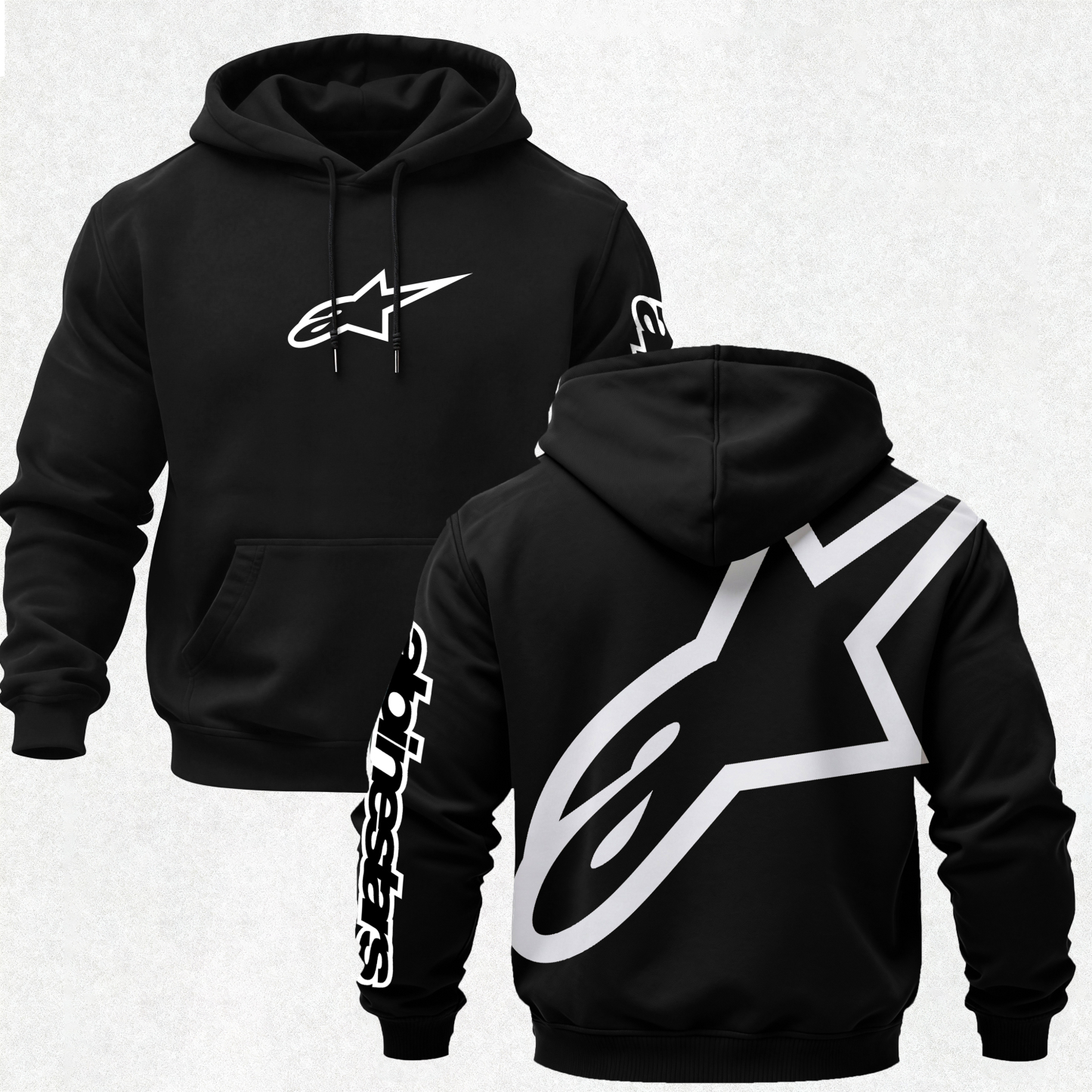 Alpinestars Printed Fleece-lined Unisex Hoodie Image - 1