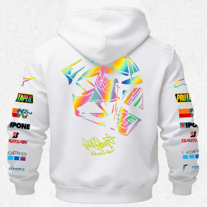 Alpinstars MotoGP Printed Fleece-lined Unisex Hoodie Image - 9