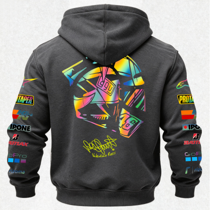 Alpinstars MotoGP Printed Fleece-lined Unisex Hoodie Image - 12