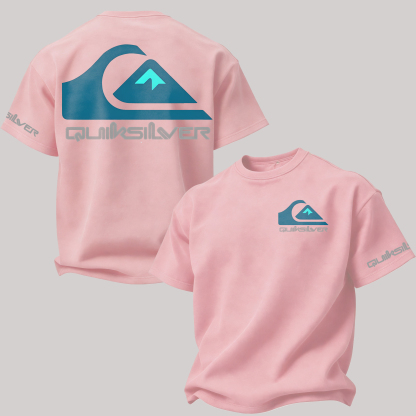 Quiksilver Surf Printed Oversized Unisex T-shirt