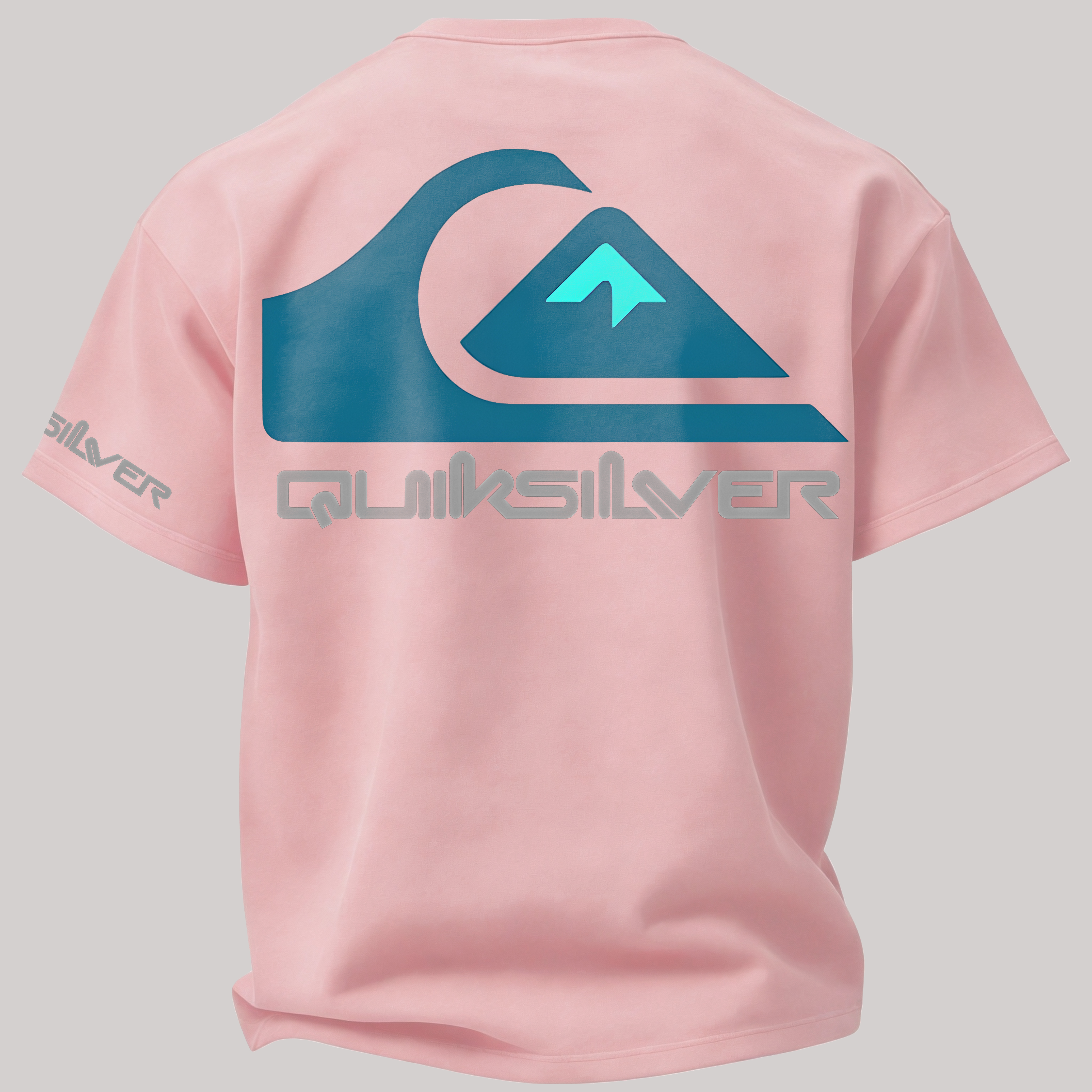 Quiksilver Surf Printed Oversized Unisex T-shirt