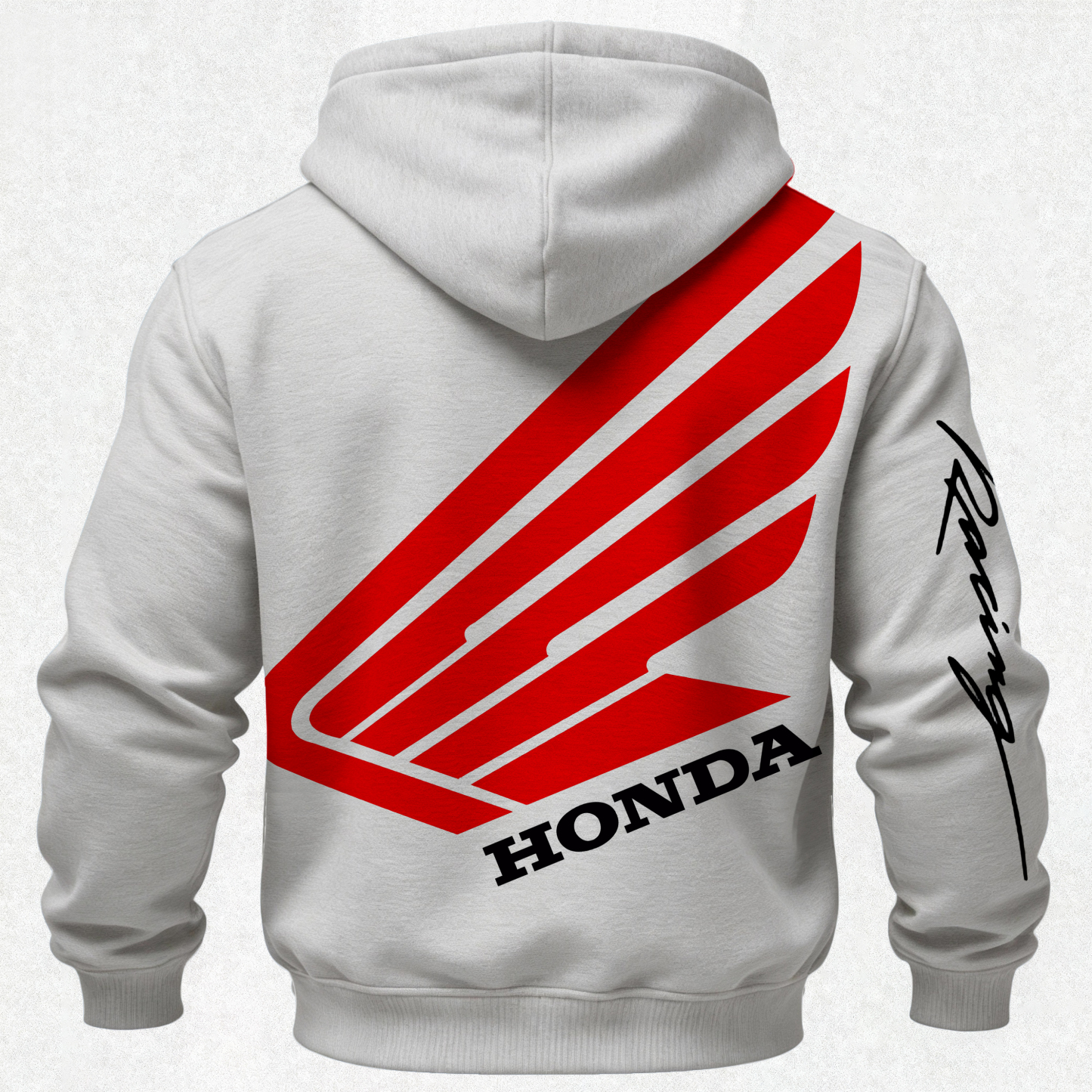 Honda Racing Printed Fleece-lined Unisex Hoodie Image - 21