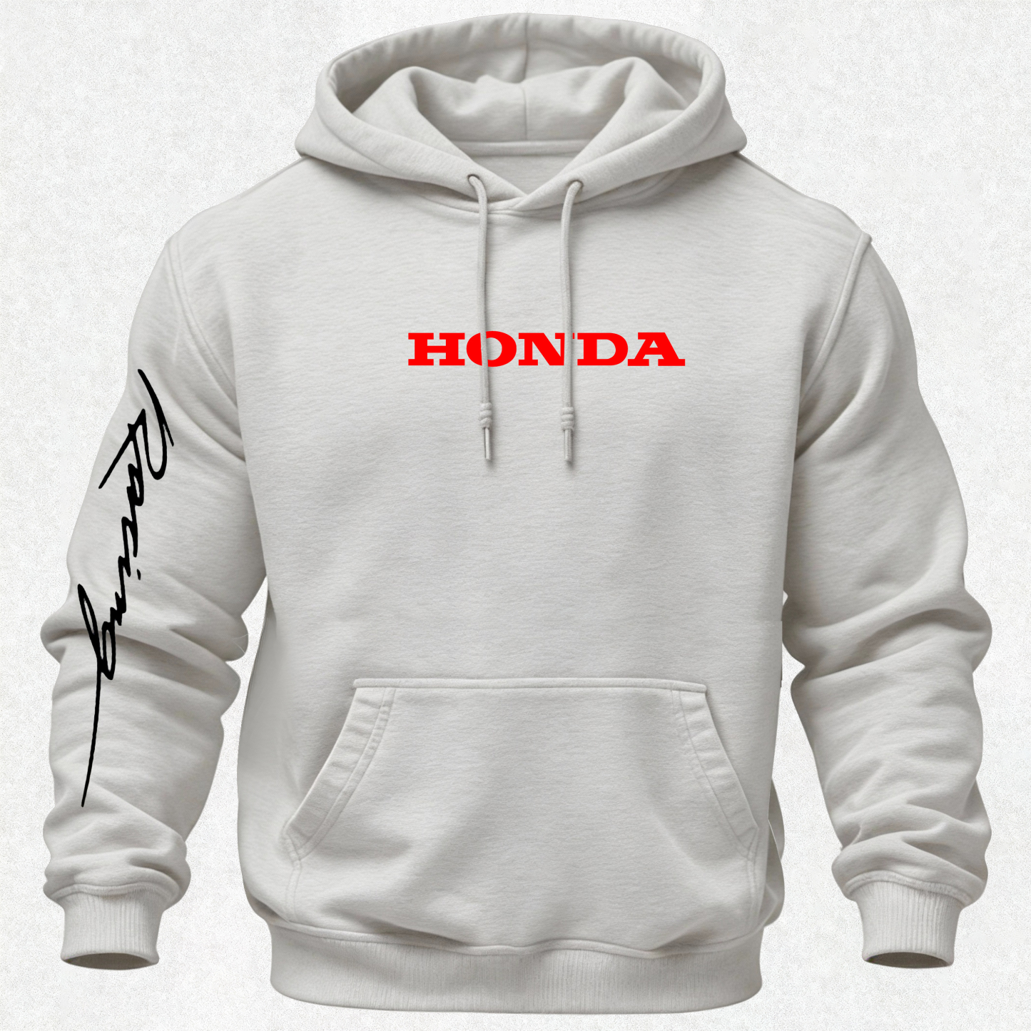Honda Racing Printed Fleece-lined Unisex Hoodie Image - 20