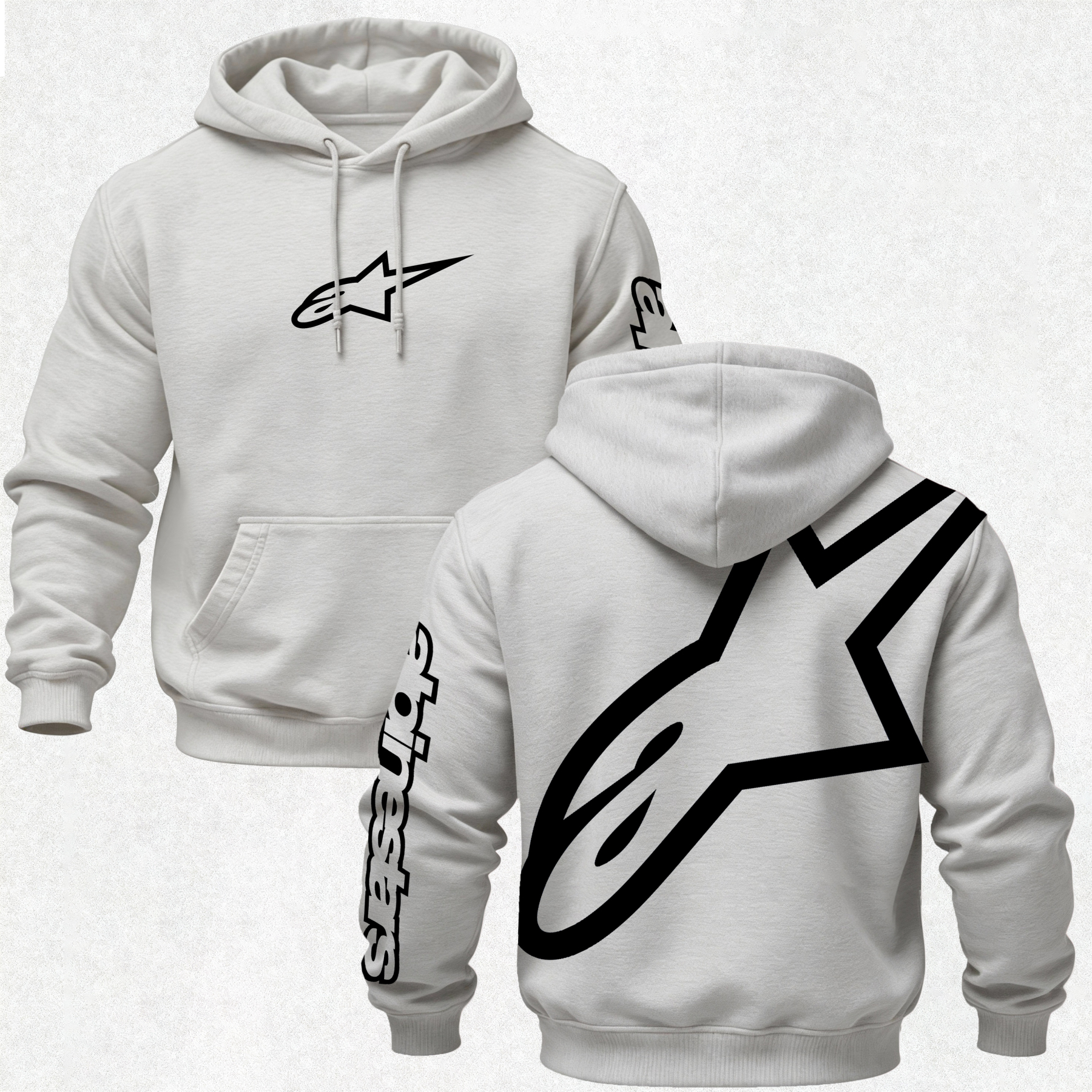 Alpinestars Printed Fleece-lined Unisex Hoodie Image - 13