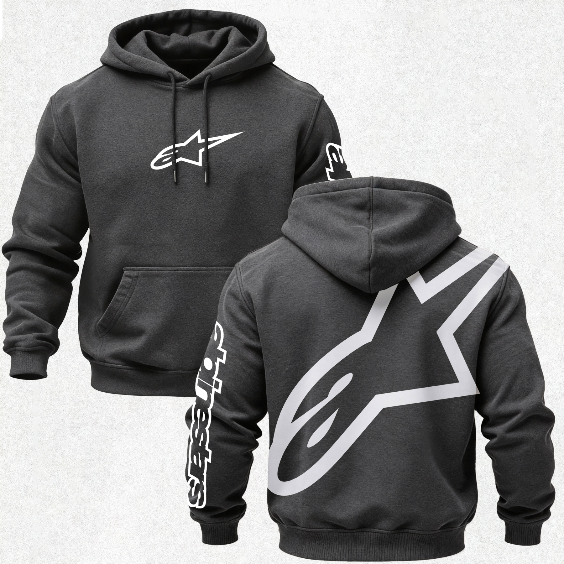 Alpinestars Printed Fleece-lined Unisex Hoodie Image - 16