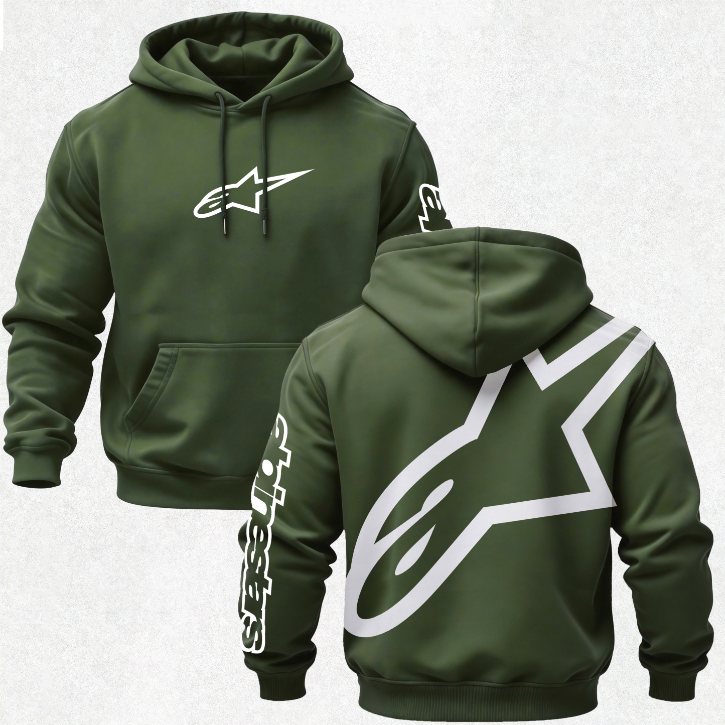 Alpinestars Printed Fleece-lined Unisex Hoodie Image - 28