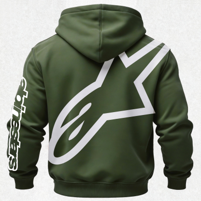 Alpinestars Printed Fleece-lined Unisex Hoodie Image - 30
