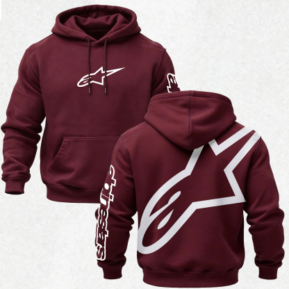 Alpinestars Printed Fleece-lined Unisex Hoodie Image - 31