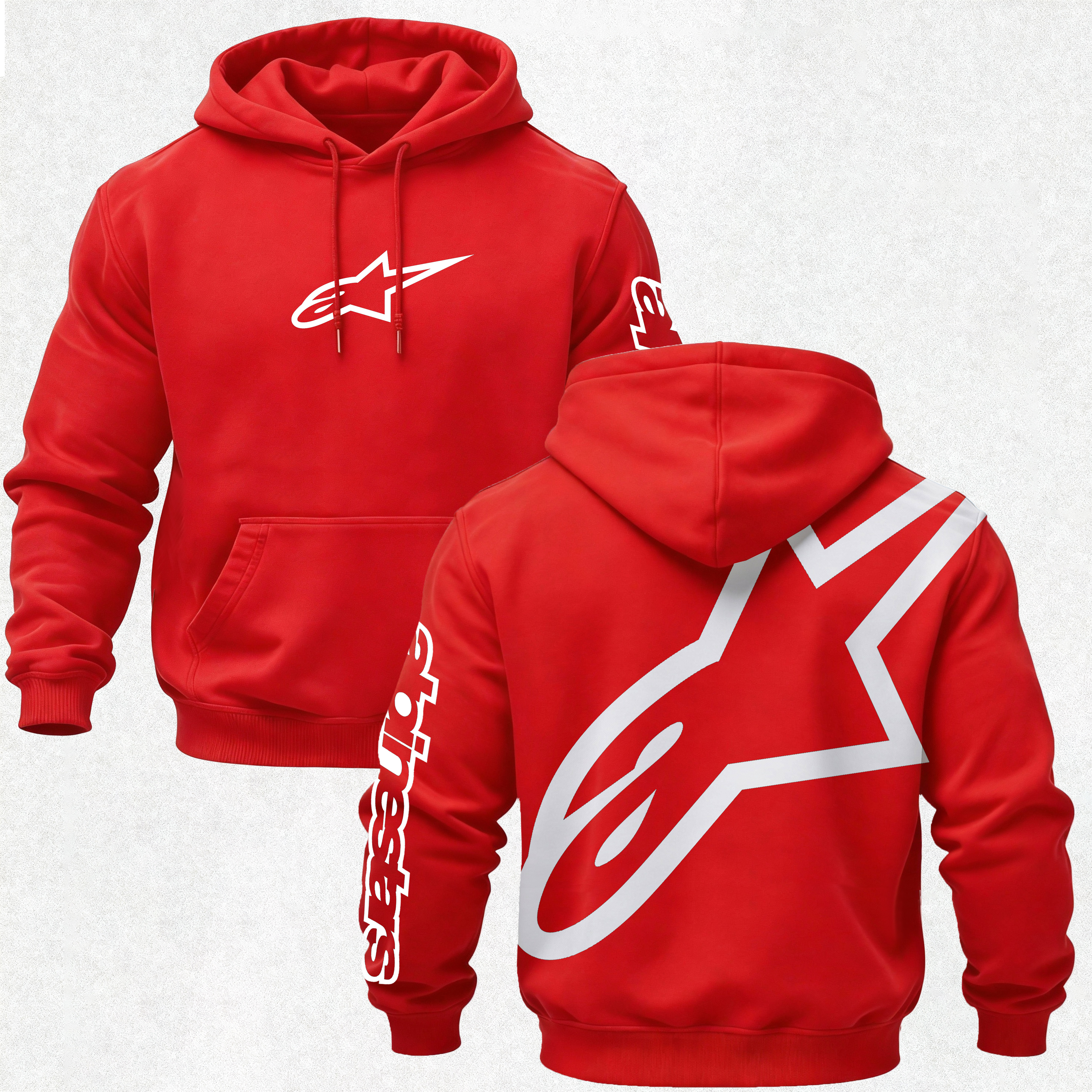Alpinestars Printed Fleece-lined Unisex Hoodie Image - 7