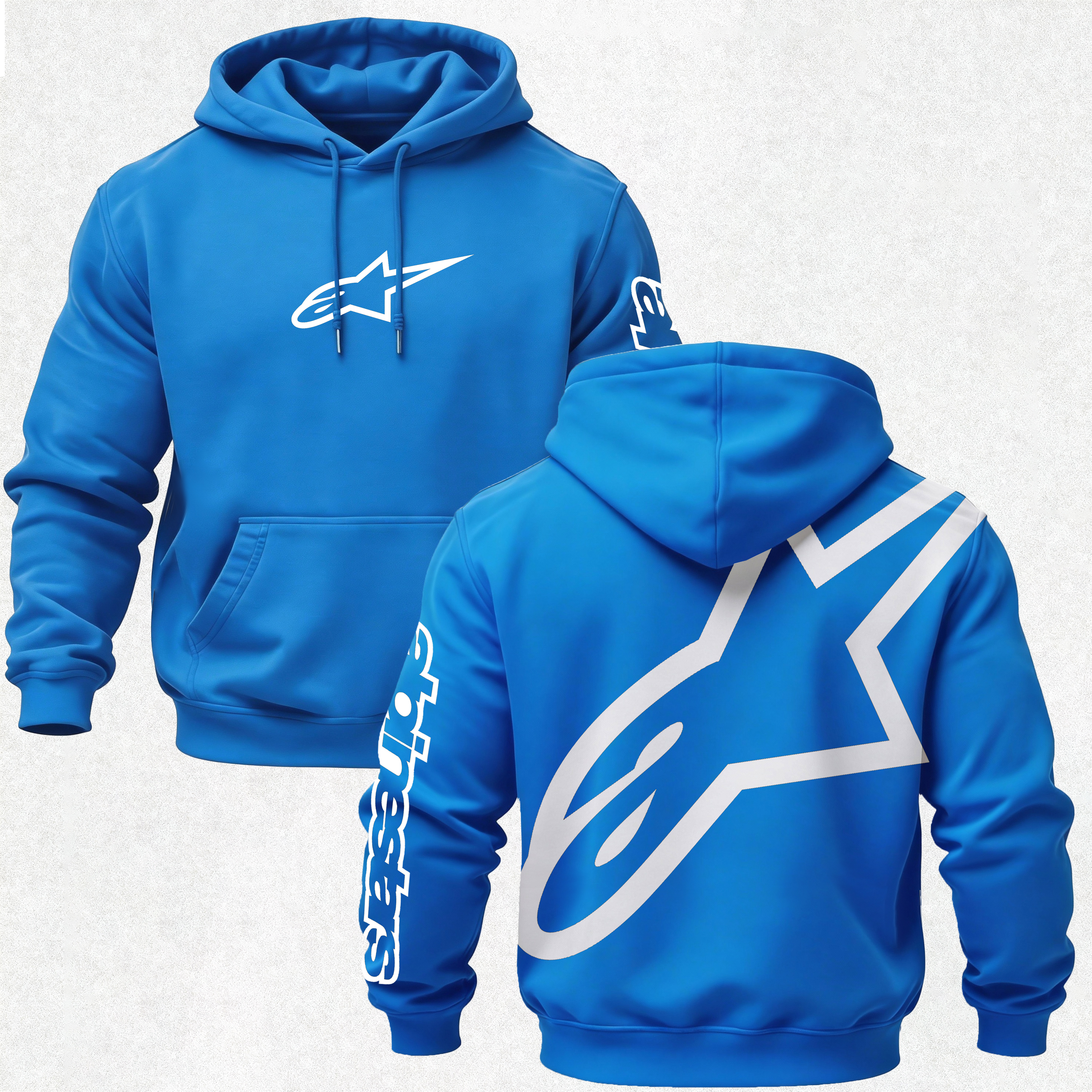 Alpinestars Printed Fleece-lined Unisex Hoodie Image - 10