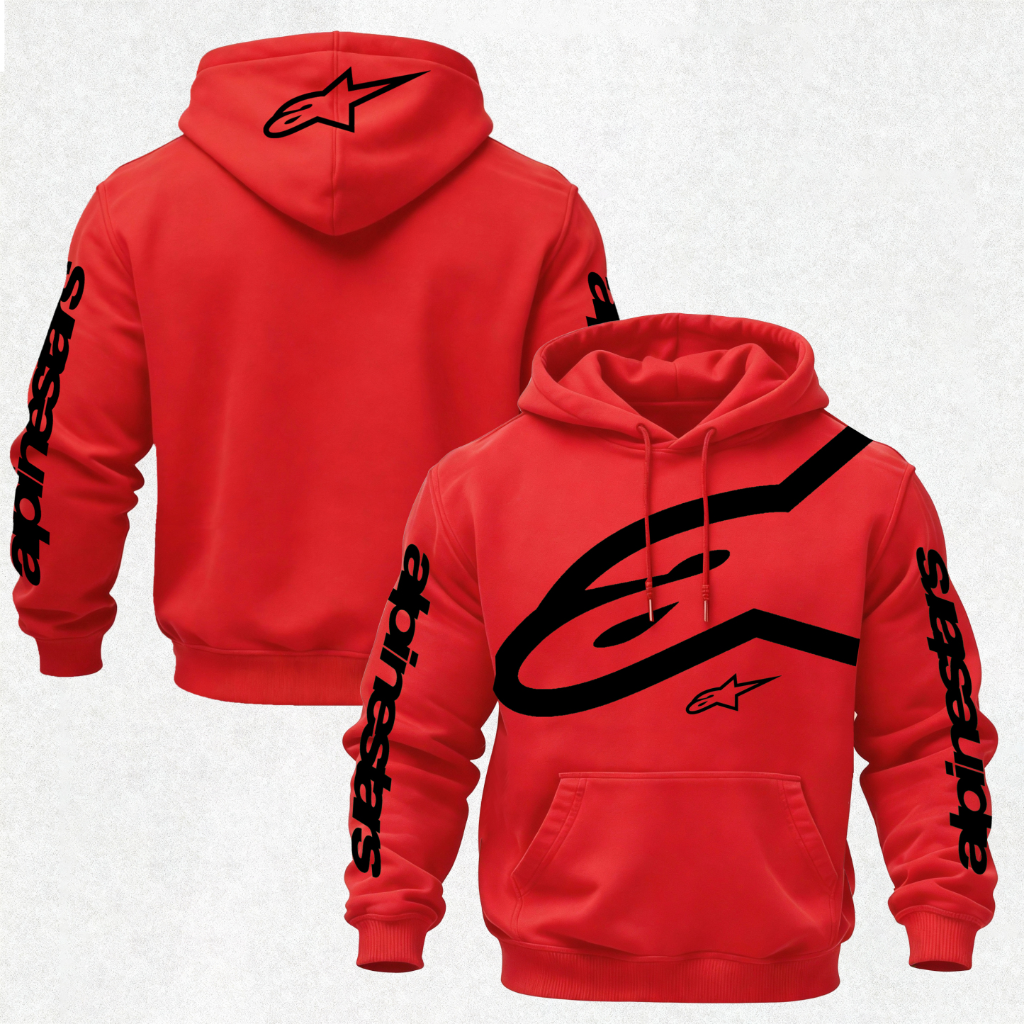 Alpinestars Printed Fleece-lined Unisex Hoodie Image - 1