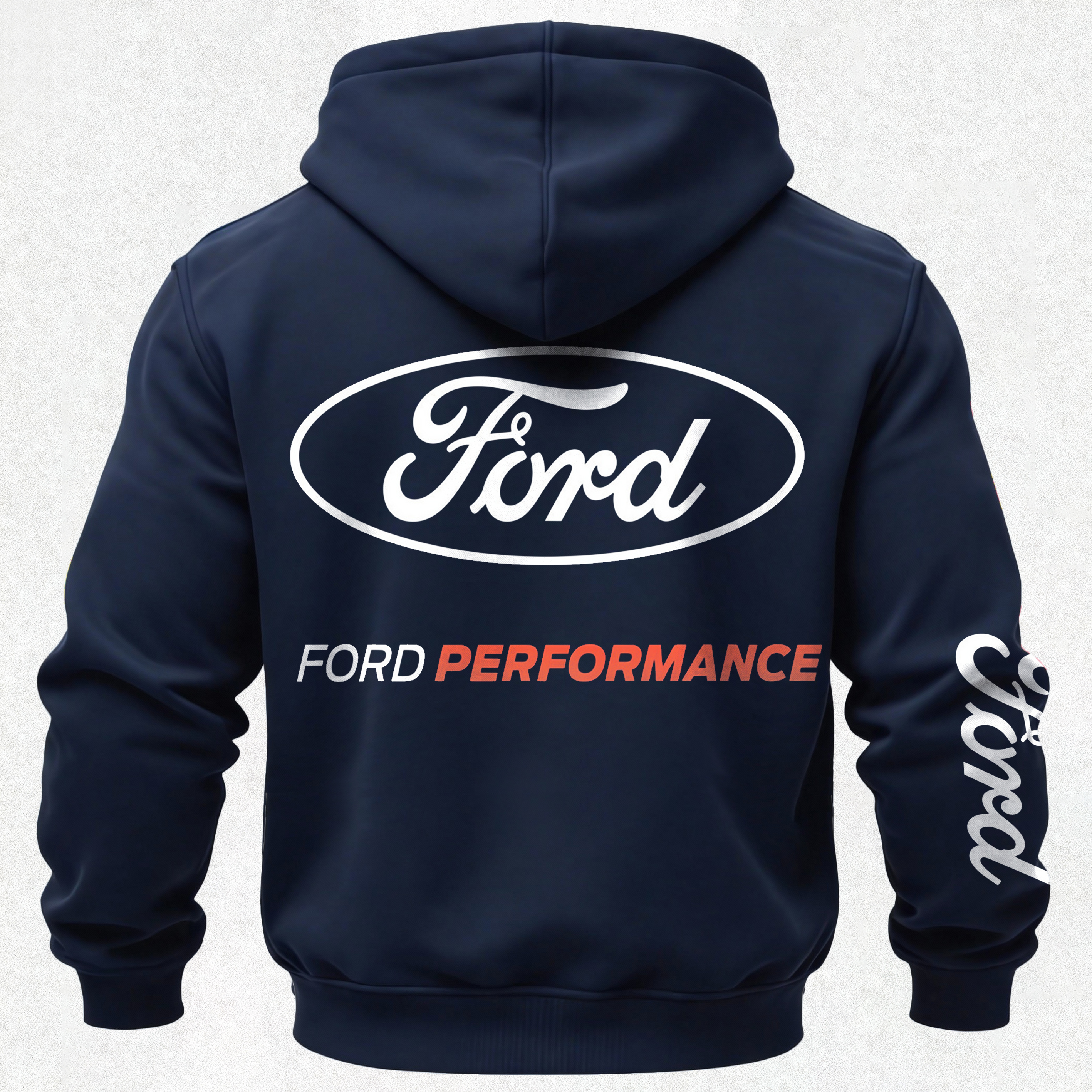 Ford Performance Printed Fleece-lined Unisex Hoodie Image - 2