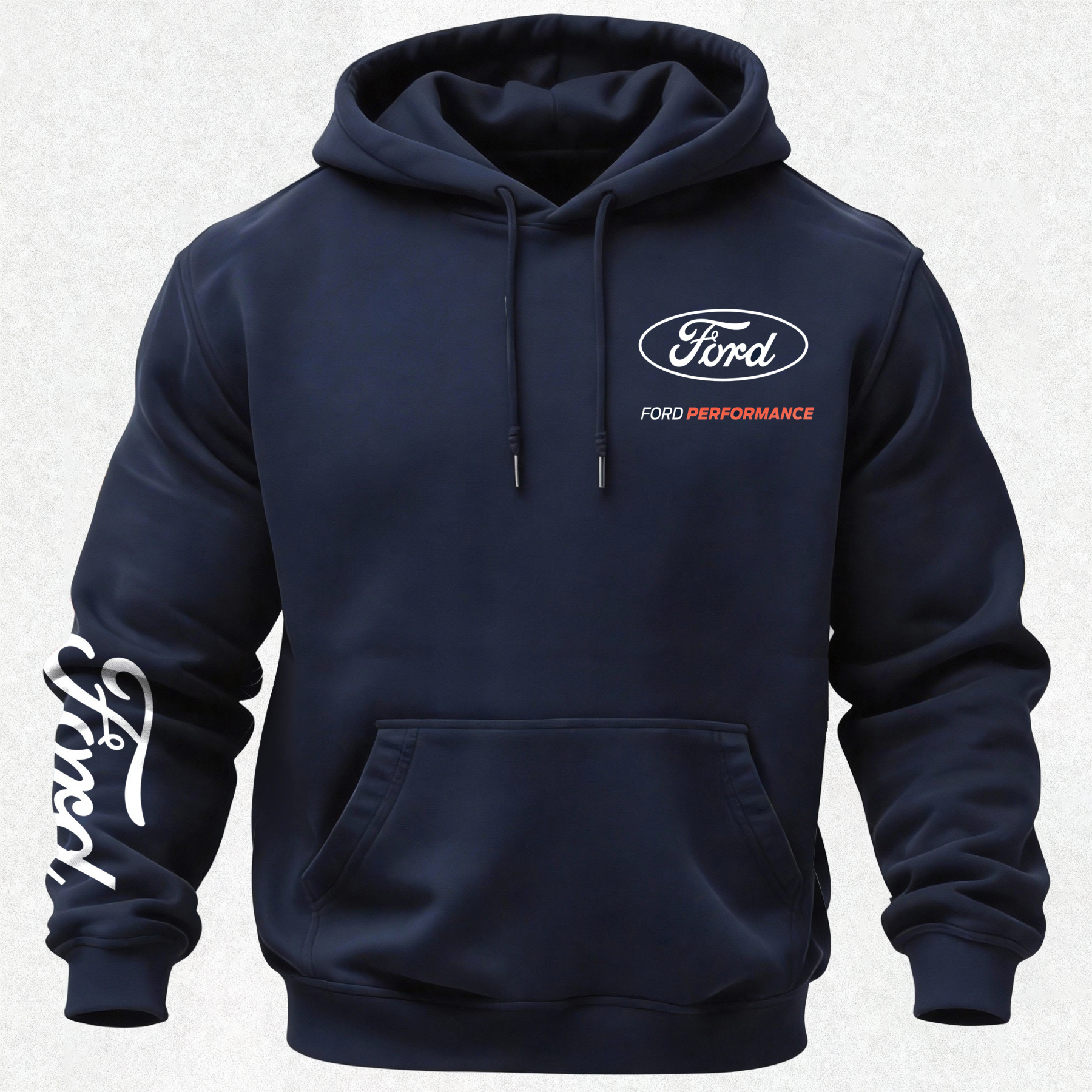 Ford Performance Printed Fleece-lined Unisex Hoodie Image - 3
